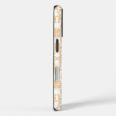 Solar Flare Goud Damast Hoes voor Telefoon / iPad (Achterkant / Rechts)