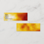 Solar Flare II Mini Visitekaartje (Voorkant / Achterkant)