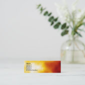 Solar Flare II Mini Visitekaartje (Staand voorkant)