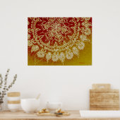 Solar Flare II Poster (Keuken)