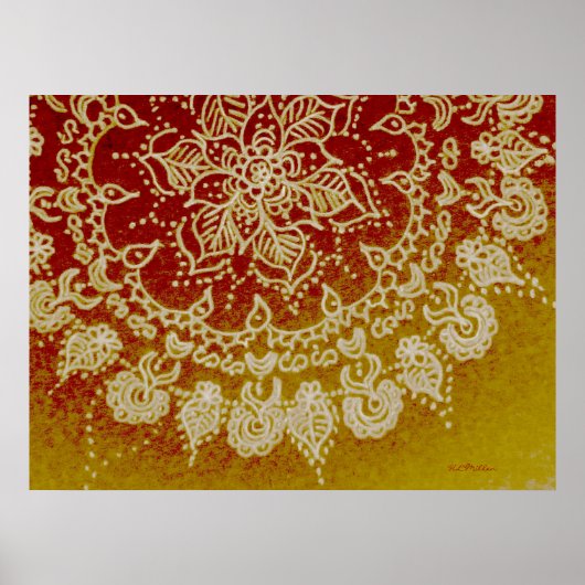 Solar Flare II Poster (Voorkant)