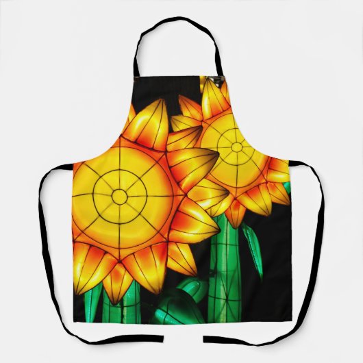 Solar Flare Sunflowers Schort (Voorkant)