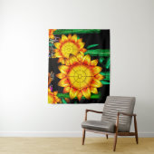 Solar Flare Sunflowers  Wandkleed (In situ)