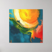 Solar Genesis Canvas Afdruk (Voorkant)