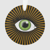 Solar Green Eye Ornament (voorkant)