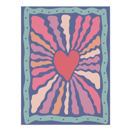 Solar Heart Perfect Poster (Voorkant)