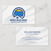 Solar Home Energy Logo Visitekaartje (Voorkant / Achterkant)