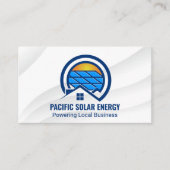 Solar Home Energy Logo Visitekaartje (Voorkant)