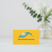 Solar Home Solutions Business Cards Visitekaartje (Staand voorkant)