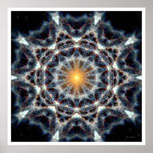Solar Mandala 4 Poster