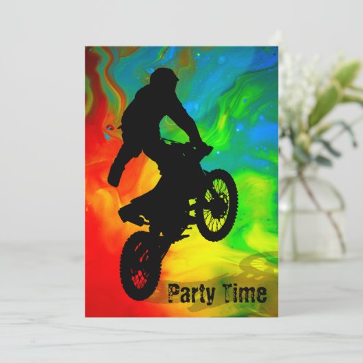 Solar Meltdown Motocross Kaart (Staand voorkant)