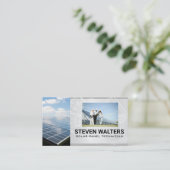 Solar Panel | Energy Technicians Visitekaartje (Staand voorkant)