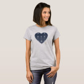 SOLAR PANEL POWER HEART T-Shirt (Voorkant volledig)