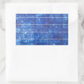 Solar panel rechthoekige sticker (Tas)