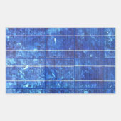 Solar panel rechthoekige sticker (Voorkant)