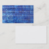 Solar panel visitekaartje (Voorkant / Achterkant)