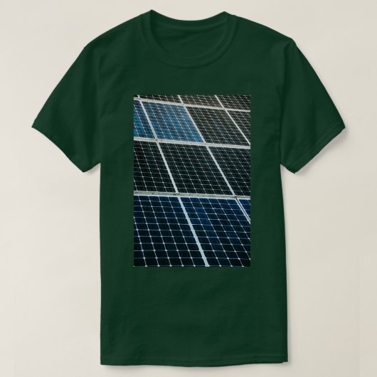 Solar panels 3 t-shirt (Design voorkant)