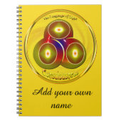 Solar Plexus Chakra - Bewustzijn Notitieboek (Voorkant)