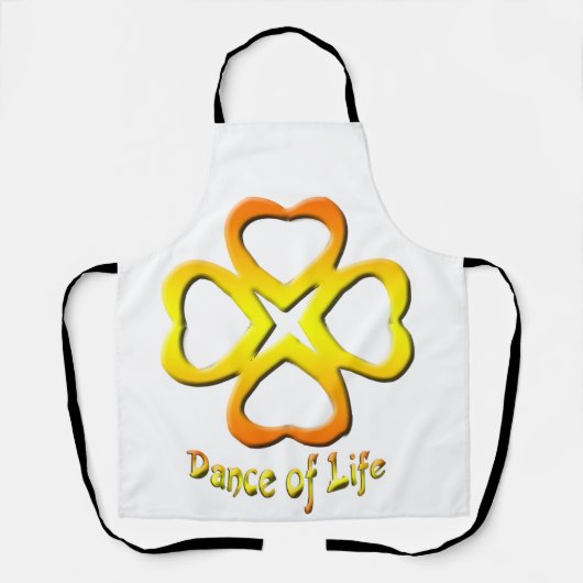 Solar-Plexus Chakra - Dans of Life-symbool Schort (Voorkant)