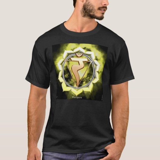 Solar Plexus Chakra Dark T-Shirt (Voorkant)