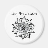 Solar Plexus Chakra magnet (Voorkant)