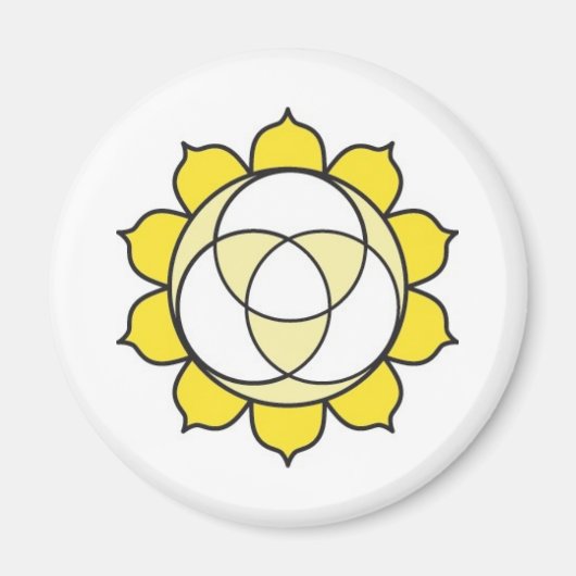 Solar Plexus Chakra Magnet (Voorkant)