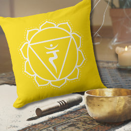 solar plexus chakra | Manipura | gele meditatie Kussen