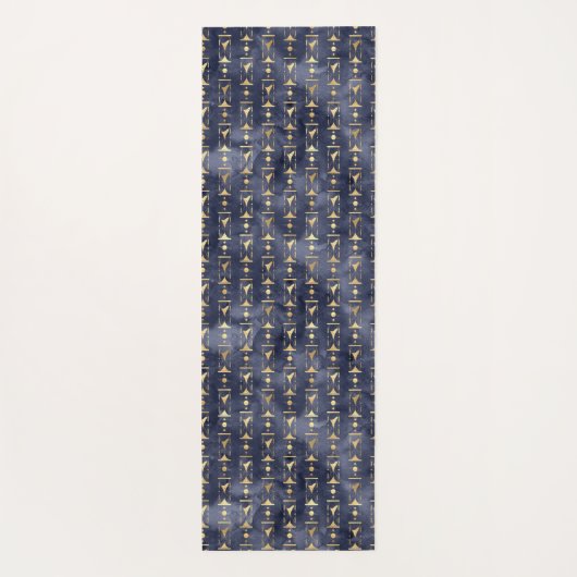 Solar Plexus Chakra Yoga Mat – Golden Power (Achterkant)