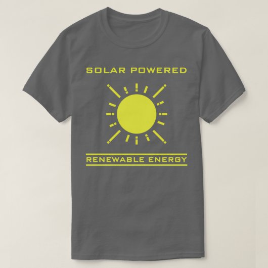 Solar Powered 2 T-shirt (Design voorkant)