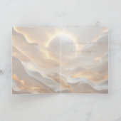 Solar Presence – Luminous Abstract Encouragement  Kaart (Binnen)