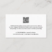 Solar Residential | Energy Power Visitekaartje (Achterkant)