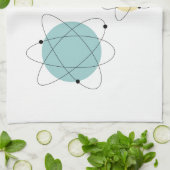 Solar Retro Mid Century moderne Schattigee keukenh Theedoek (Gevouwen)