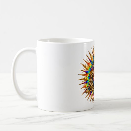 Solar Sentinel Eye Koffiemok (Links)