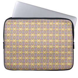 Solar Star en Diamond Inpakpapier Laptop Sleeve