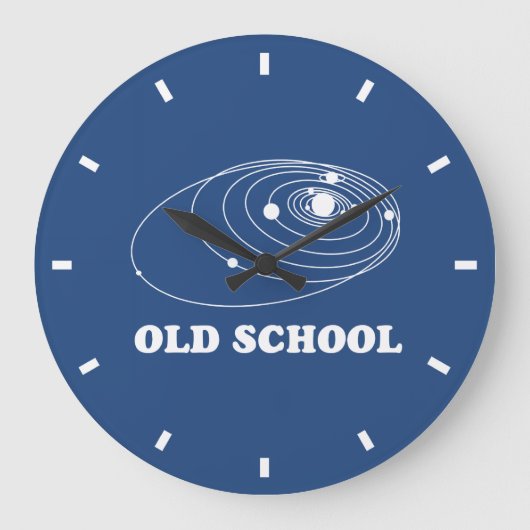 Solar-systeem van de Oude Scool Grote Klok (Voorkant)