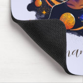 Solar System Afro Woman Muismat (Hoek)