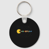 Solar System Astronomy Space Video Games Funny Gra Sleutelhanger (Voorkant)