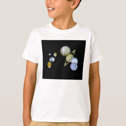 Solar System Kinder Sweatshirt Science gift (Voorkant)