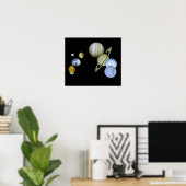 Solar System Large Poster - Science Astronomy gift (Thuiskantoor)