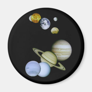 Solar System Magnet Space - Astronomie Science gif