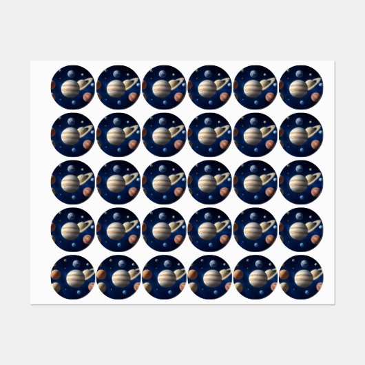 Solar System Montage Labels (Vel)