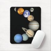 Solar System Mousepad Muismat (Met muis)