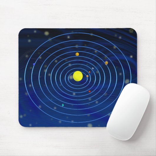 Solar System Muismat (Met muis)