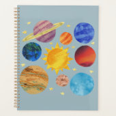 Solar System Notebook | Space Planets Educational  Planner (Voorkant)