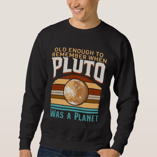 Solar System old enough Pluto Space and Planets Sc Trui (Voorkant)