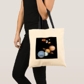 Solar System Planets Bag Tote Bag (Voorkant (product))
