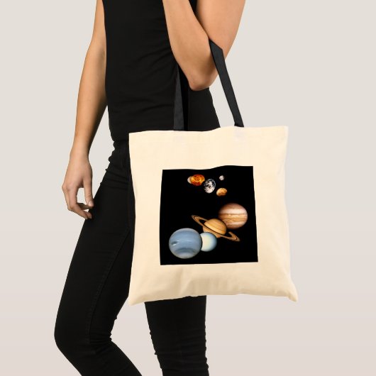 Solar System Planets Bag Tote Bag (Voorkant (product))