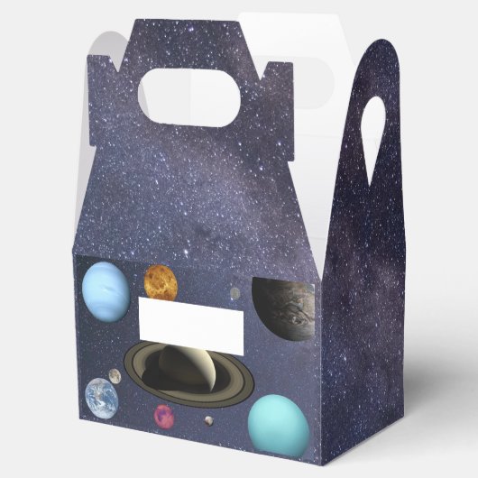 Solar system planets bedankdoosjes (Geopend)