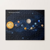 Solar System Planets jigzaagpuzzel Legpuzzel (Horizontaal)
