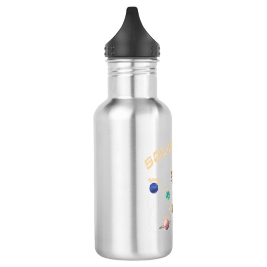 Solar System Planets Kids Knowledge Outer Space Waterfles (Links)